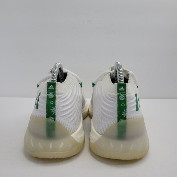 Sample Adidas SM Crazy Exp Low Christmas Mens Shoes White Green AQ0373 US Size 9 main image 6